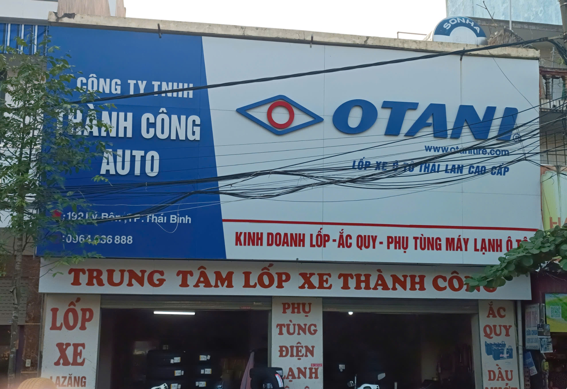 Lốp ô tô chất lượng tại Thái Bình