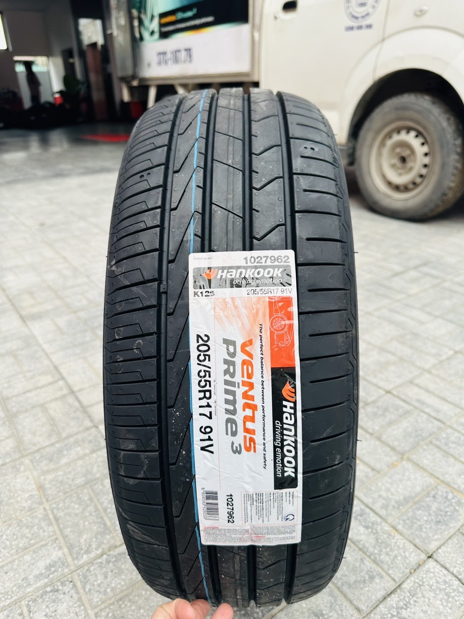 Lốp Hankook 205/55R17 K125 Ventus Prime 3 Lốp Xpander